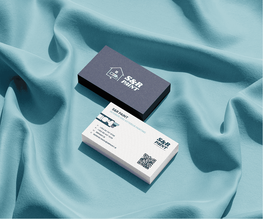 SR Paint Business Card